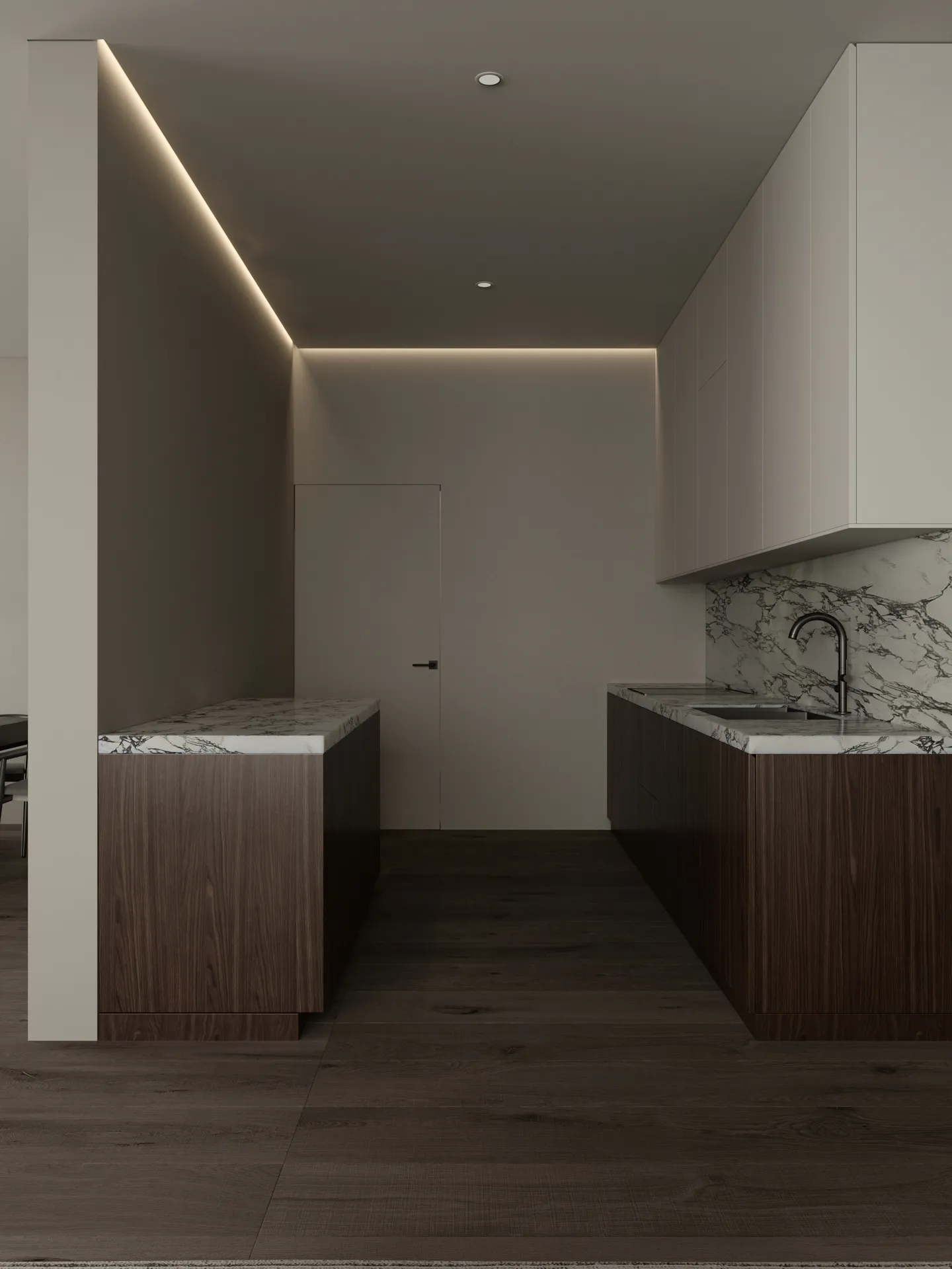 Сучасна кухня зі стильним та мінімалістичним дизайном